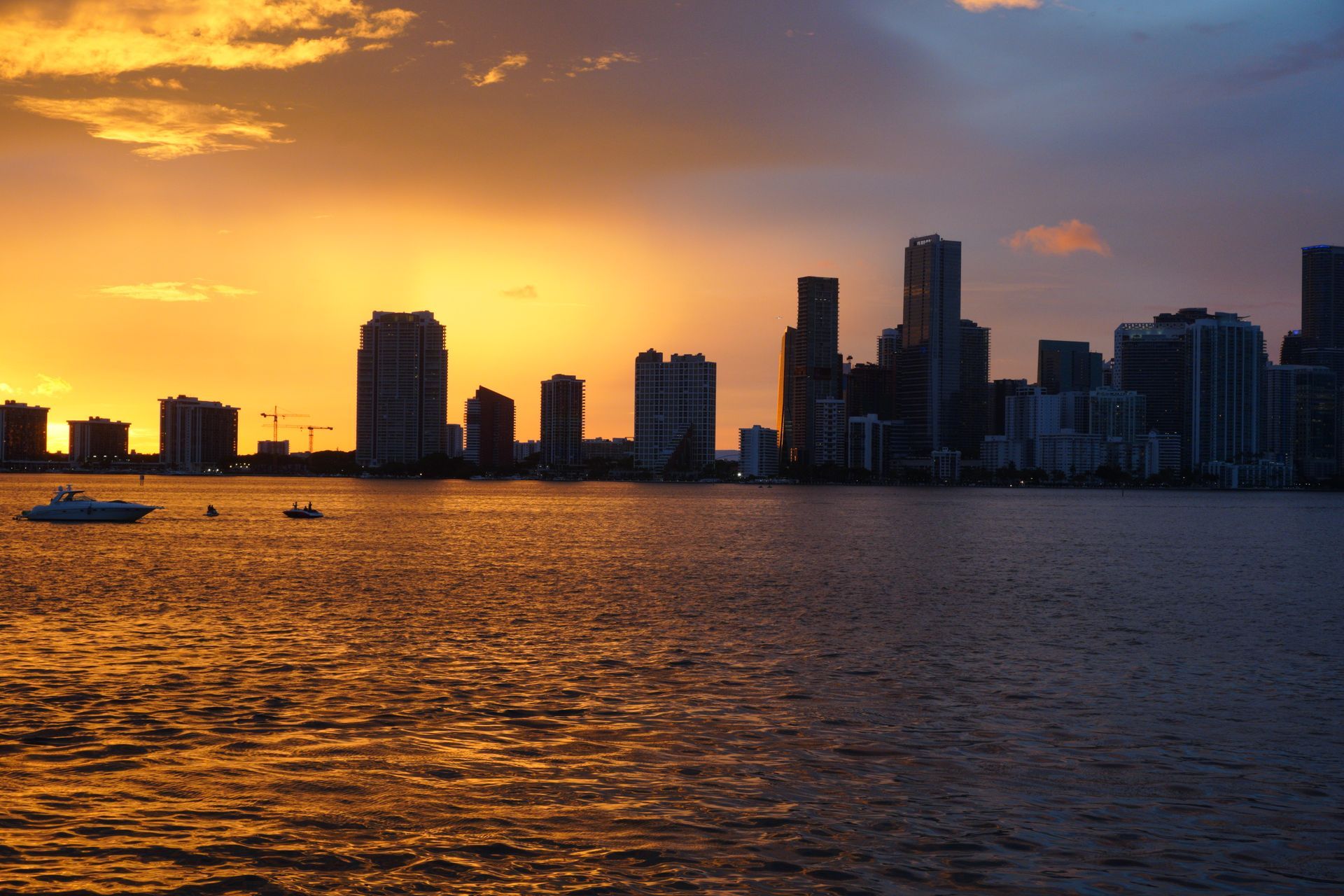 Miami Sunset and Skyline tour from Bayside Marketplace