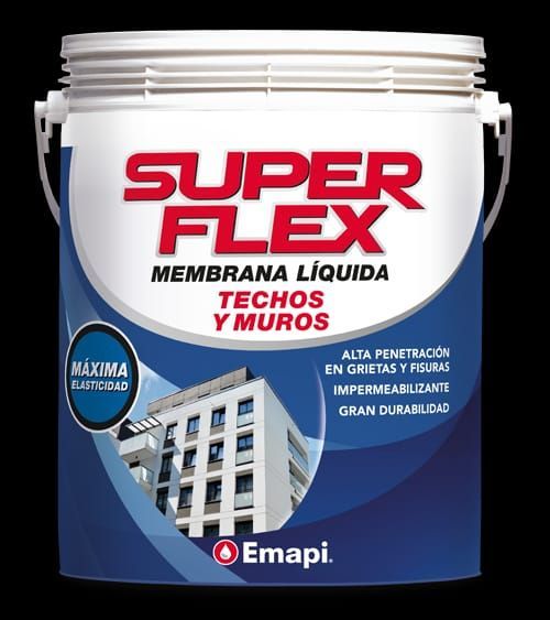 Bote de pintura blanca y azul rotulado