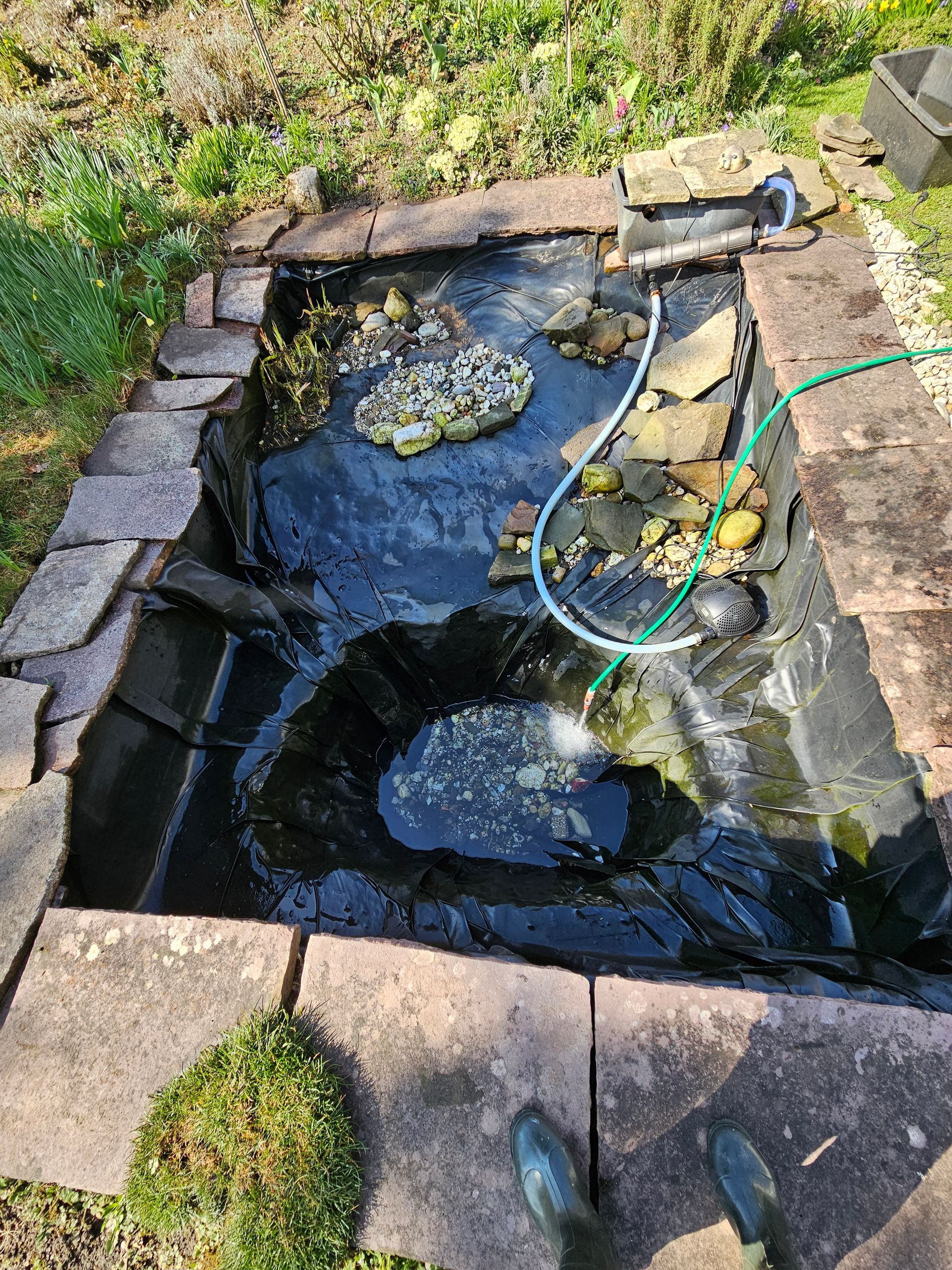 Teichreinigung Schermbeck