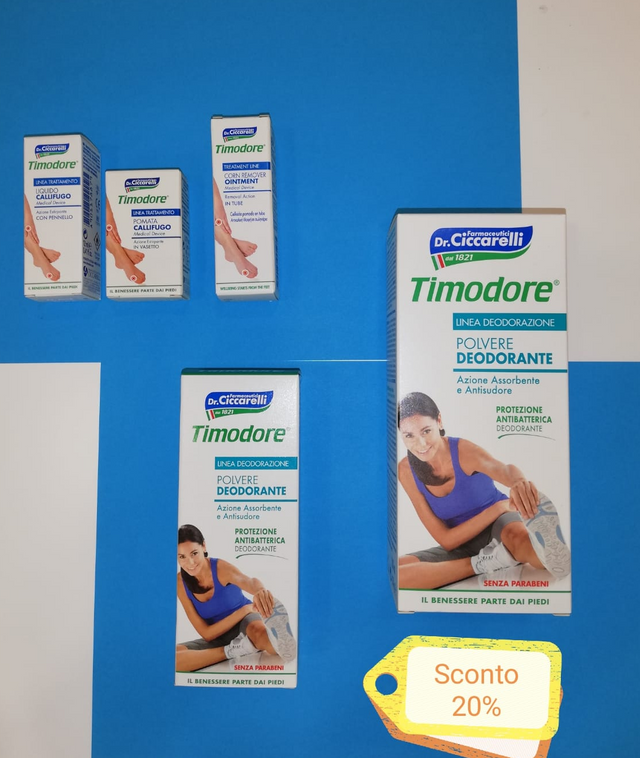 polvere deodorante
