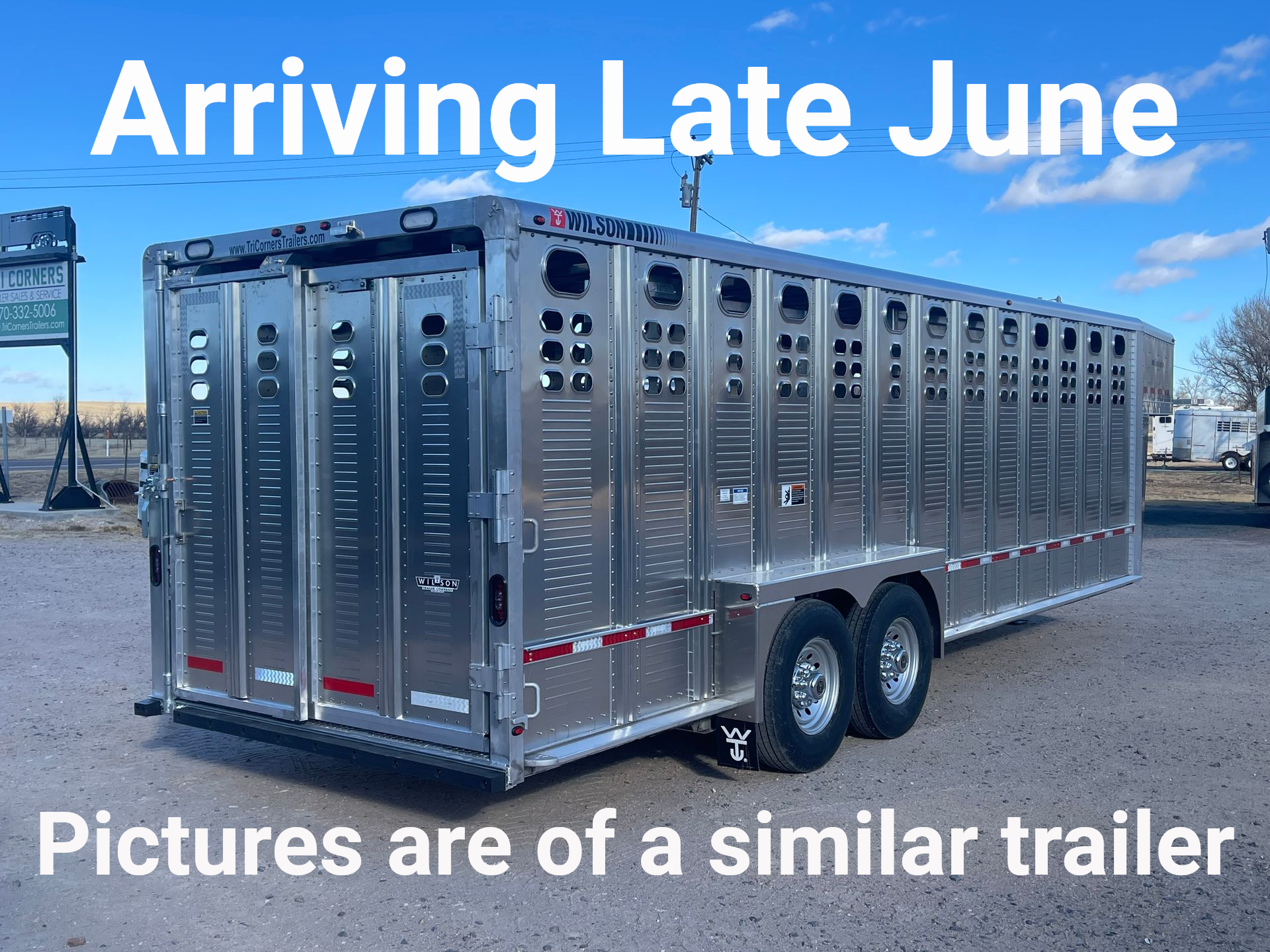 2027 Wilson 24' "Ranch Hand" Livestock Trailer