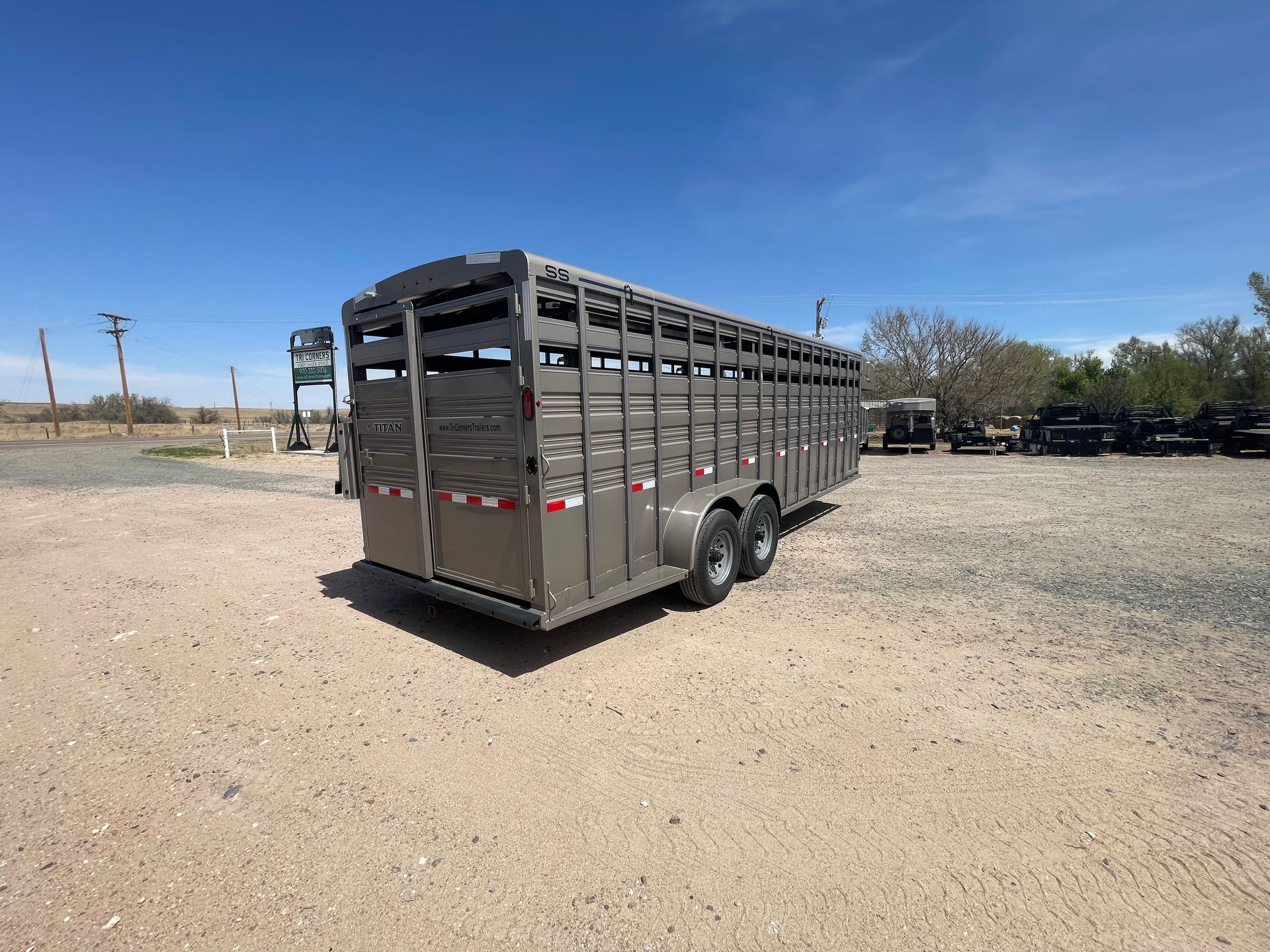 2027 Titan 24' "Standard" Livestock Trailer