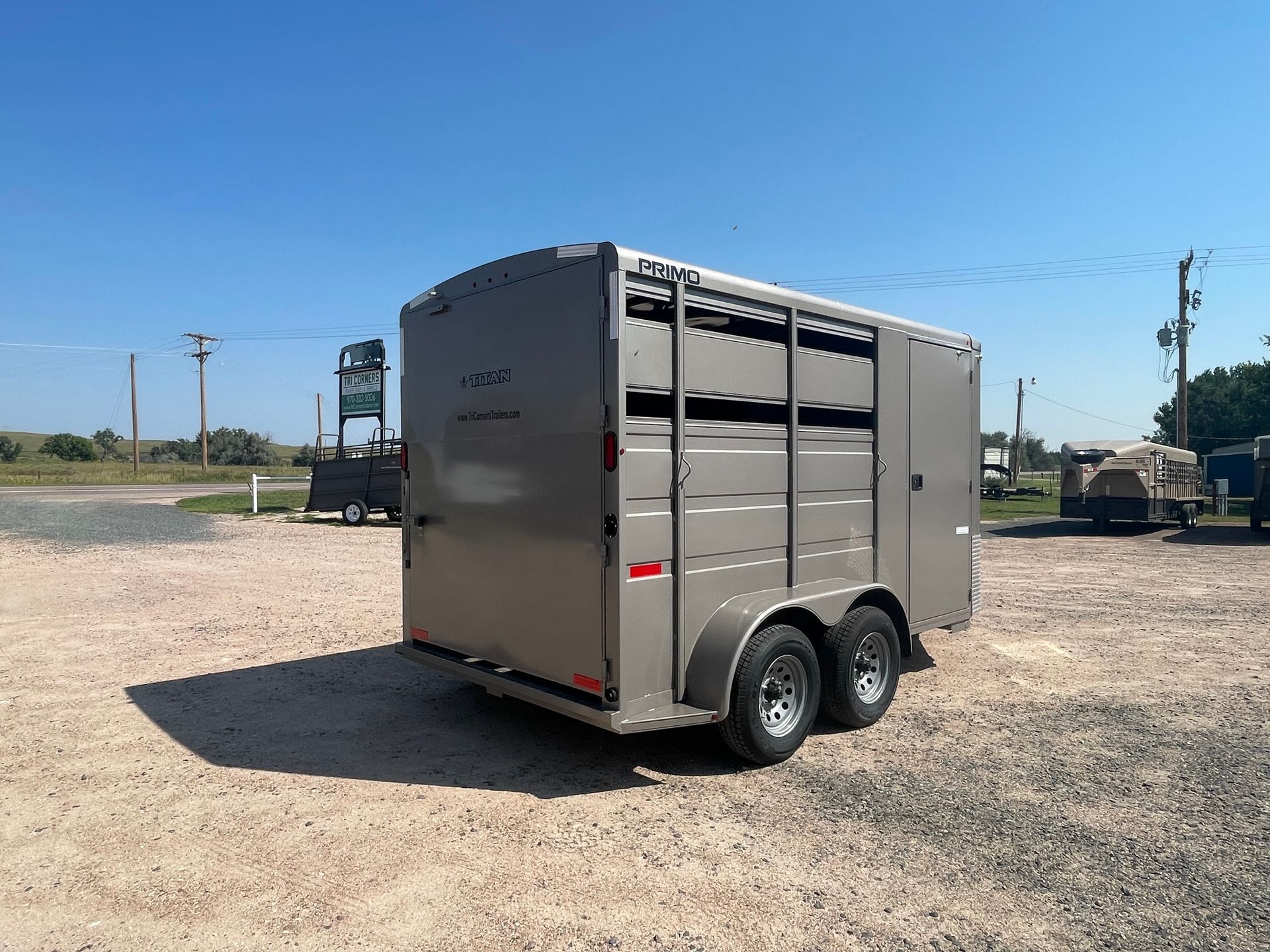 2025 Titan 6'8x14 "Primo" 2 Horse Trailer