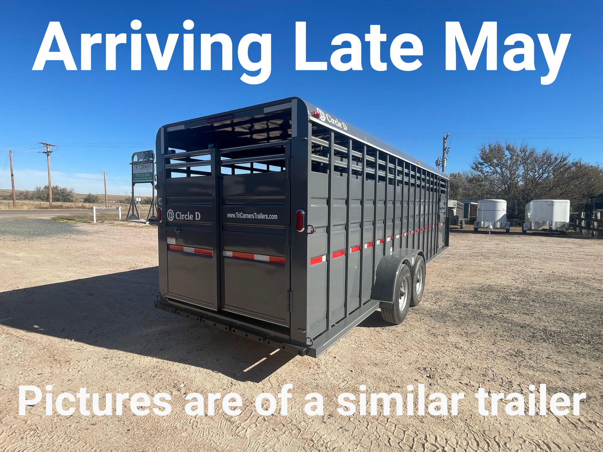2026 Circle D 24' Livestock Trailer