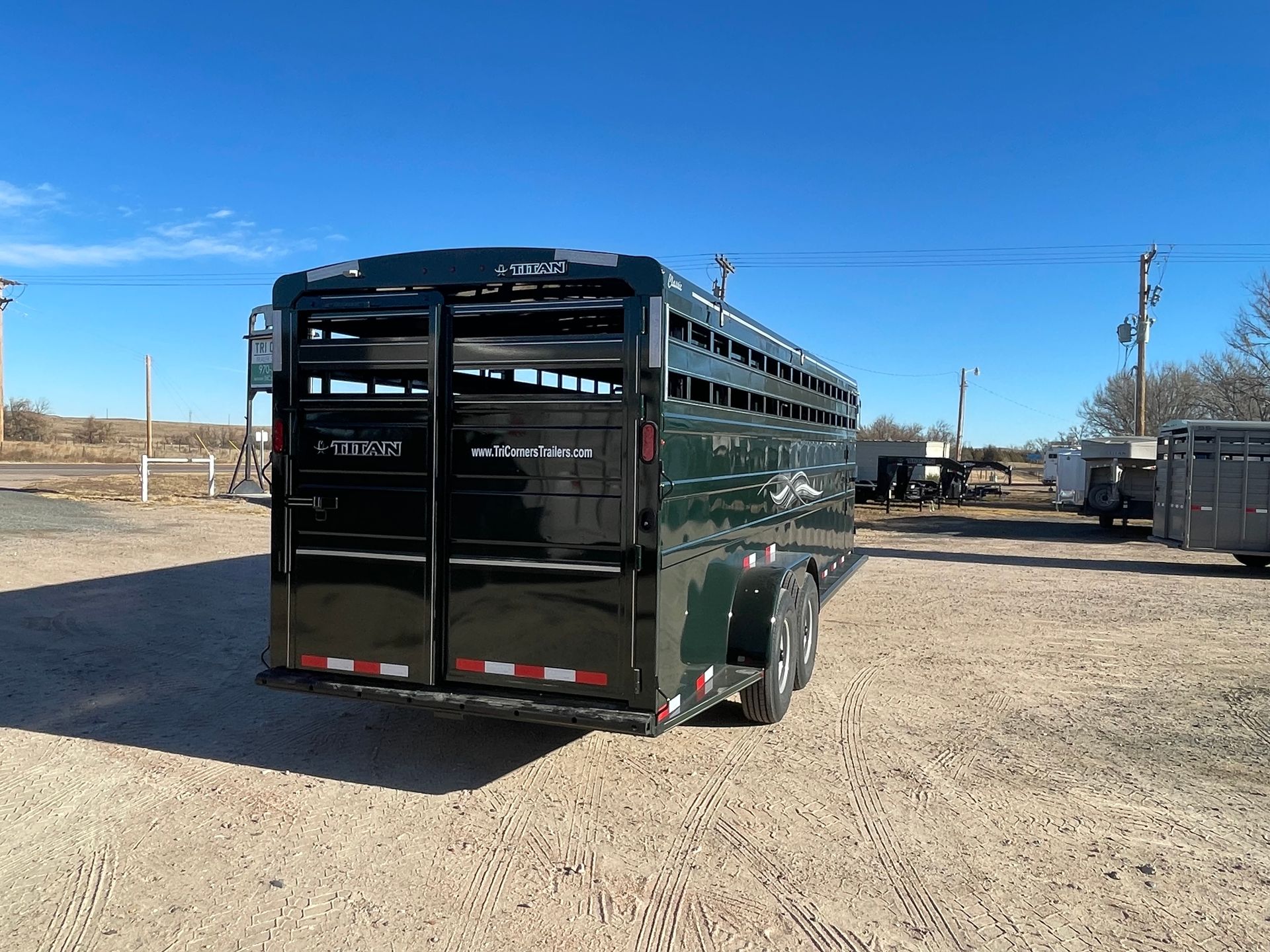 2026 Titan 6'8x24 "Classic" Livestock Trailer