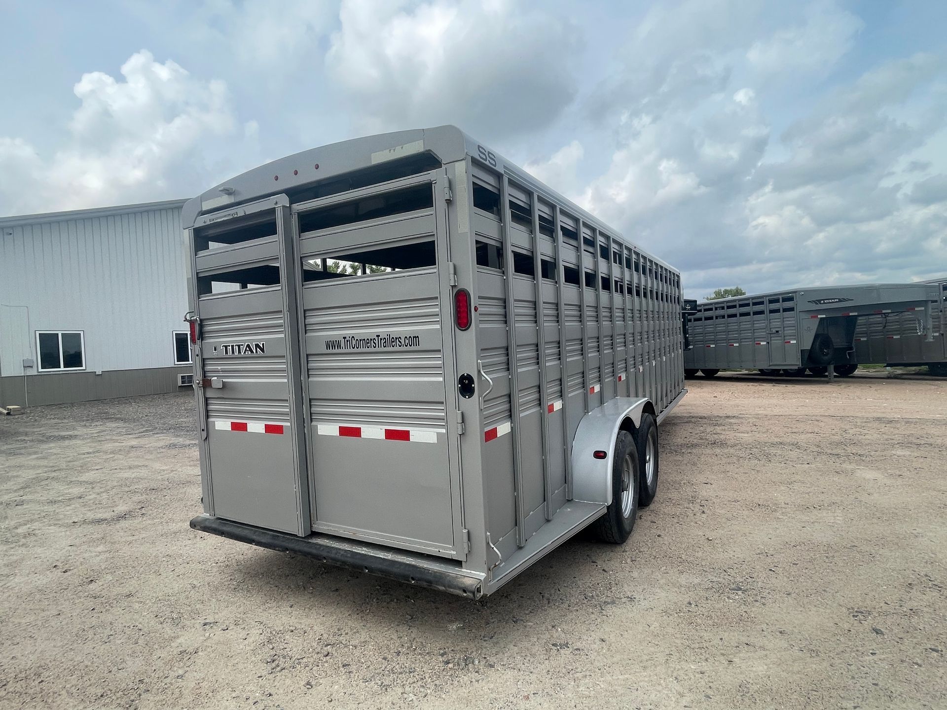 2019 Titan 6'8x24 "Standard" Livestock Trailer