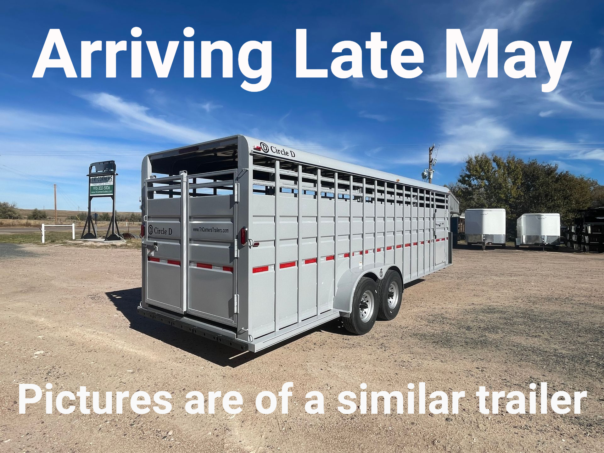 2026 Circle D 24' Livestock Trailer