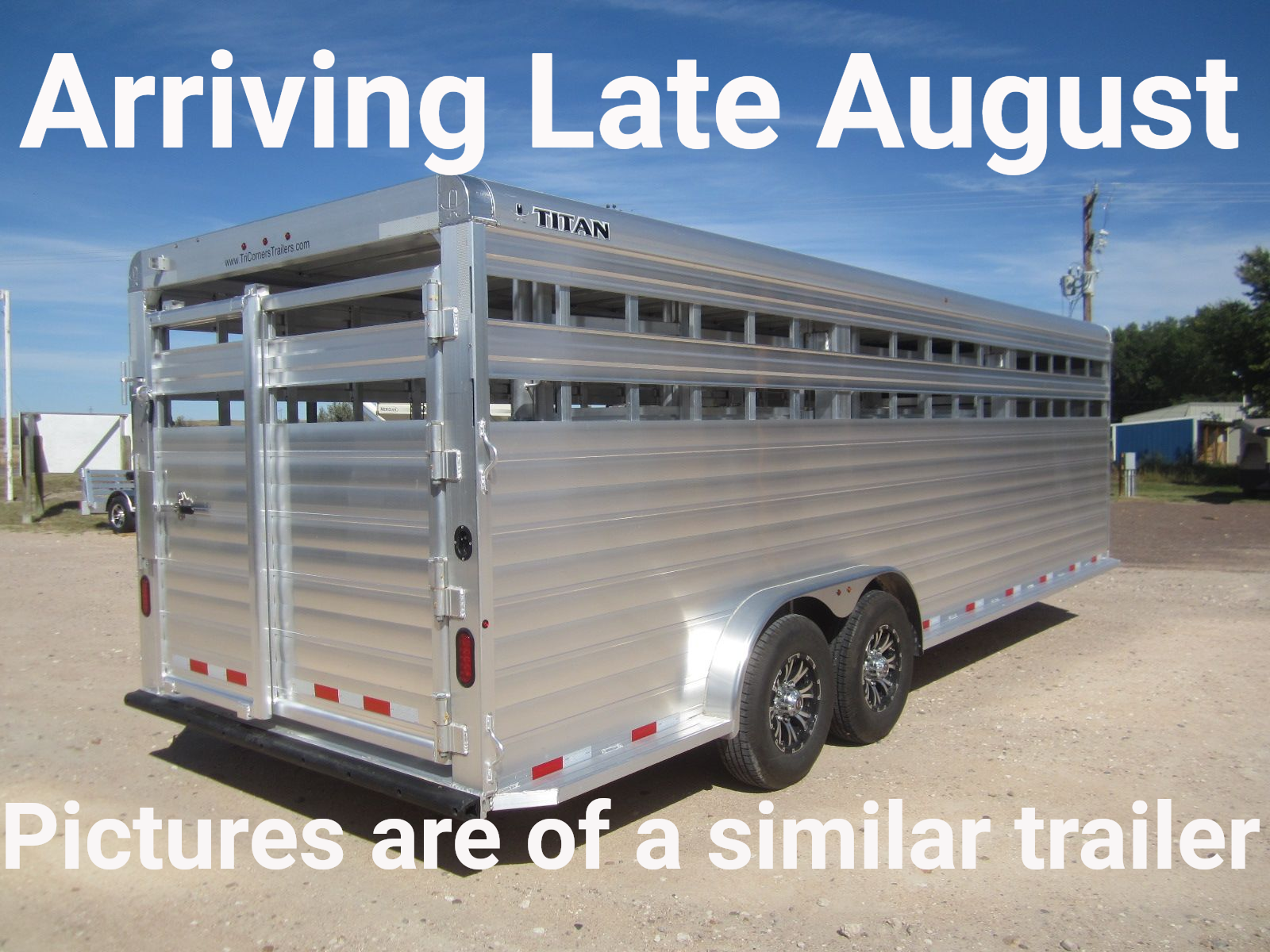 2026 Titan 24' Livestock Trailer