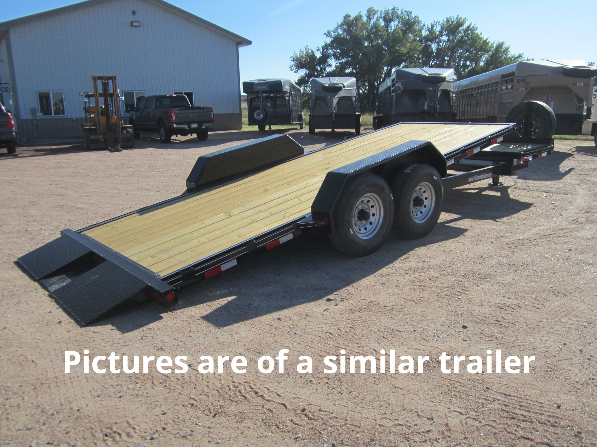 2025 Titan 8'6x22 (6+16) BH Tilt Trailer