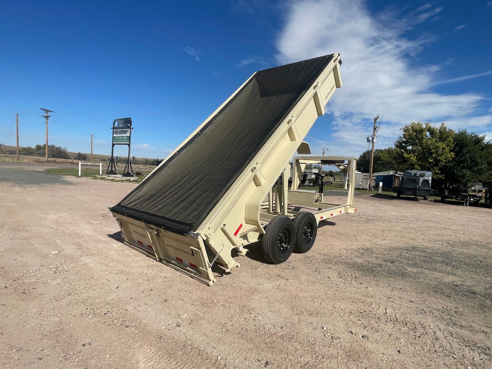 2026 Titan 8'6x16 &ldquo;Dump 3.0&rdquo; Trailer