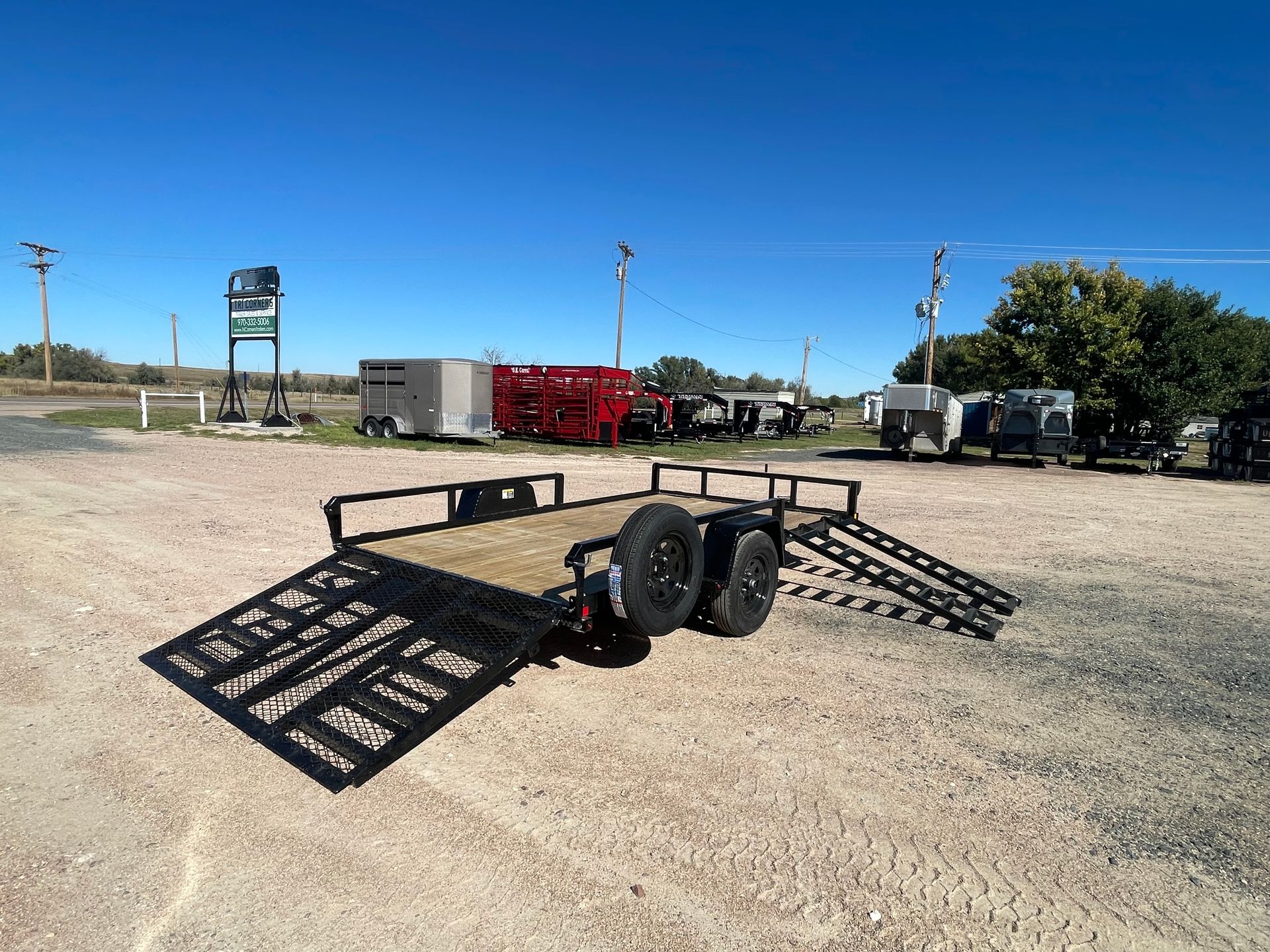 2026 H&H 82x12 ATV Trailer