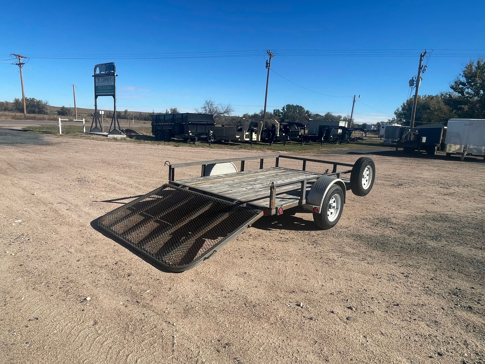2010 PJ 83x10 Utility Trailer