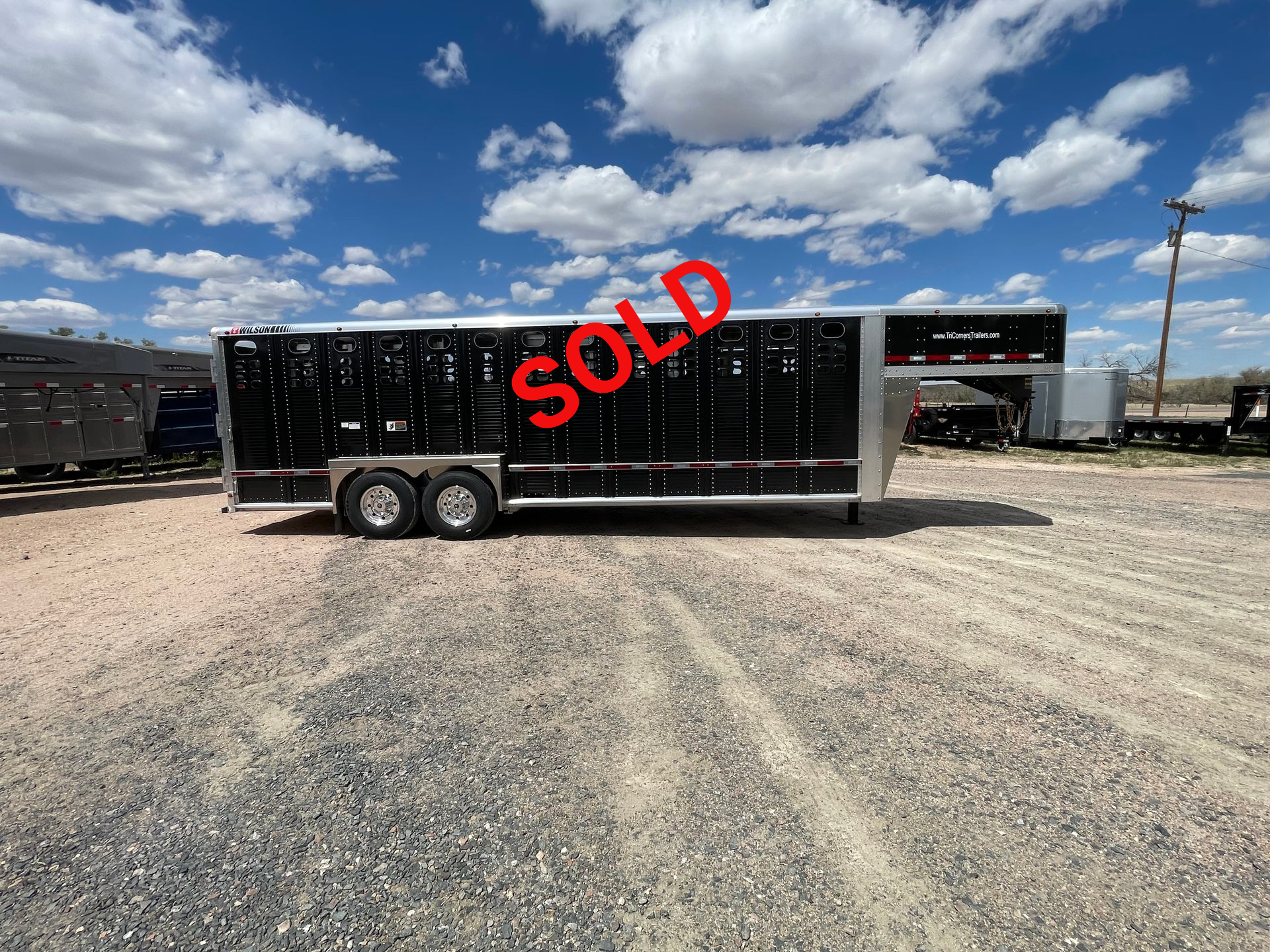 2027 Wilson 24' "Ranch Hand" Livestock Trailer