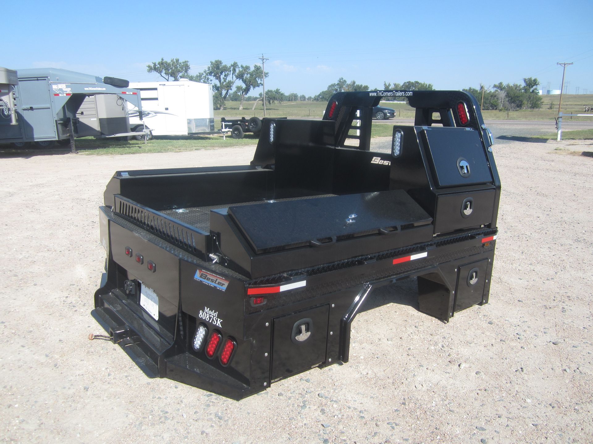 2026 Besler 8000 Series Skirted-Short Box GMC Truck Bed