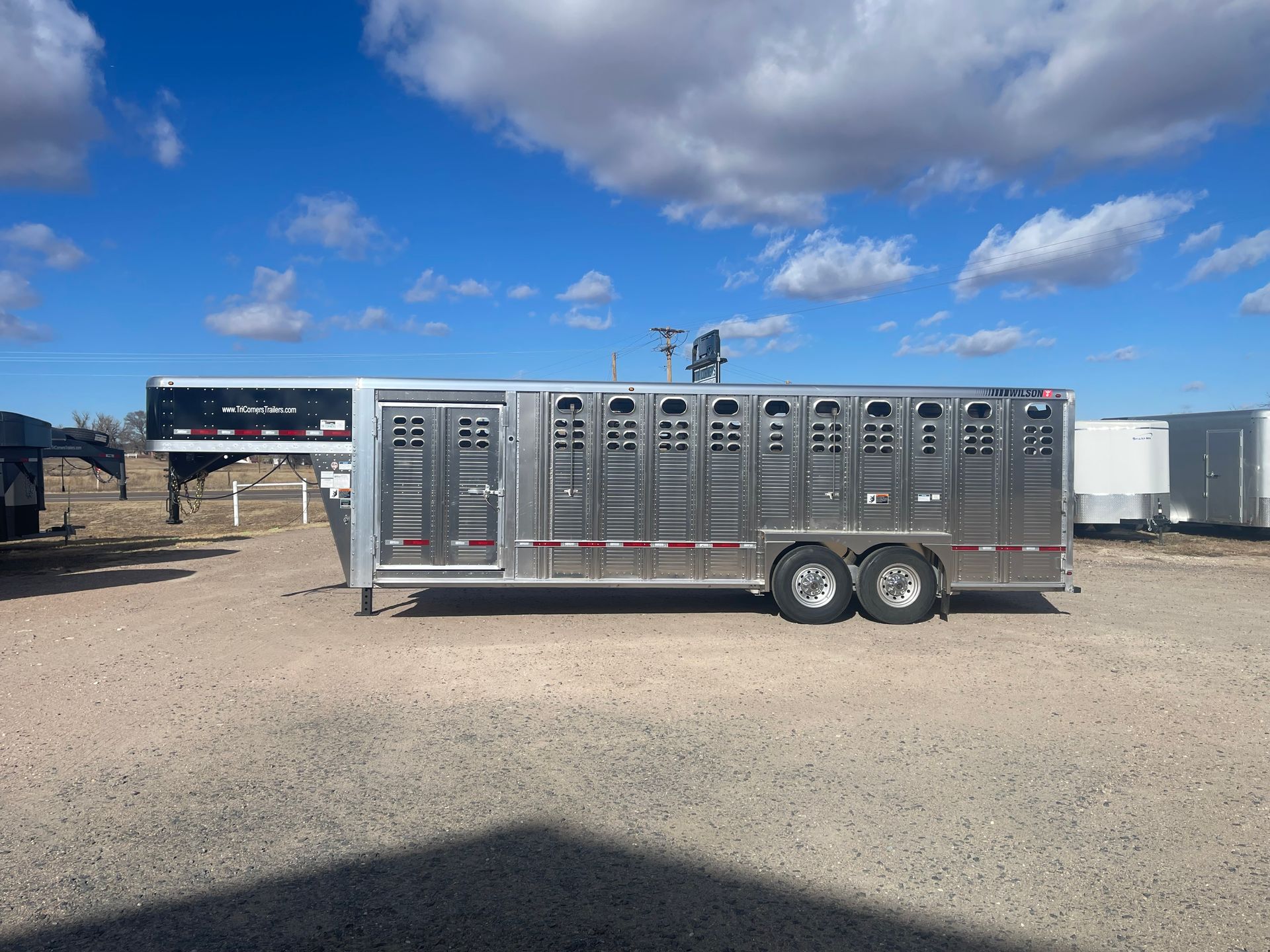 2026 Wilson 7x24 "Ranch Hand" Livestock Trailer