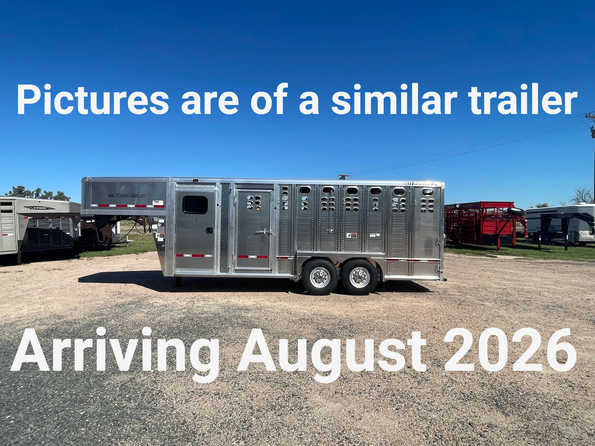 2027 Wilson 7x20 "Roper" Stock-Combo Trailer