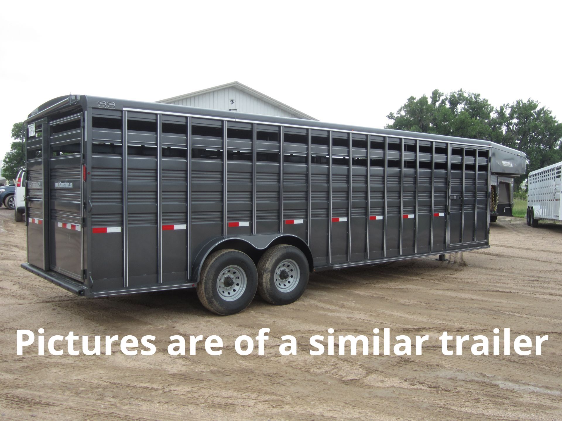 2025 Titan 6'8x28 "Standard" Livestock Trailer