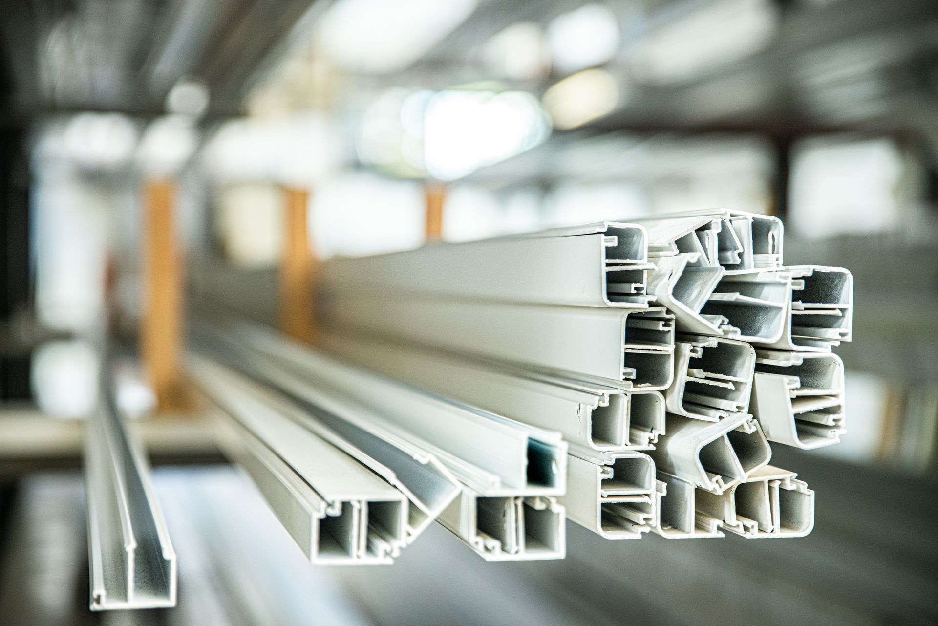 Zoom su profili di serramenti a Milano