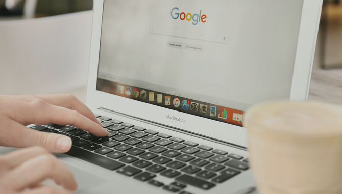 laptop on Google search engine