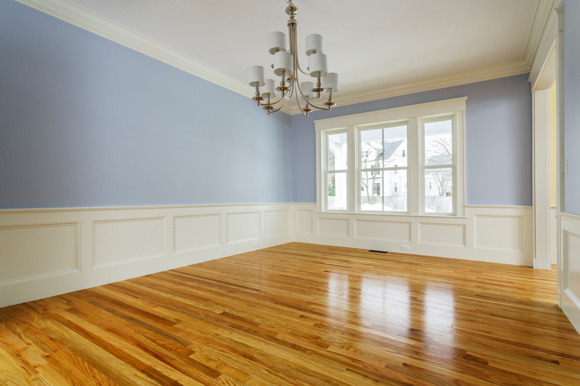 Newly Waxed Hardwood Flooring – Easley, SC – Action Flooring LLC