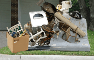 mobili di uno sgombero