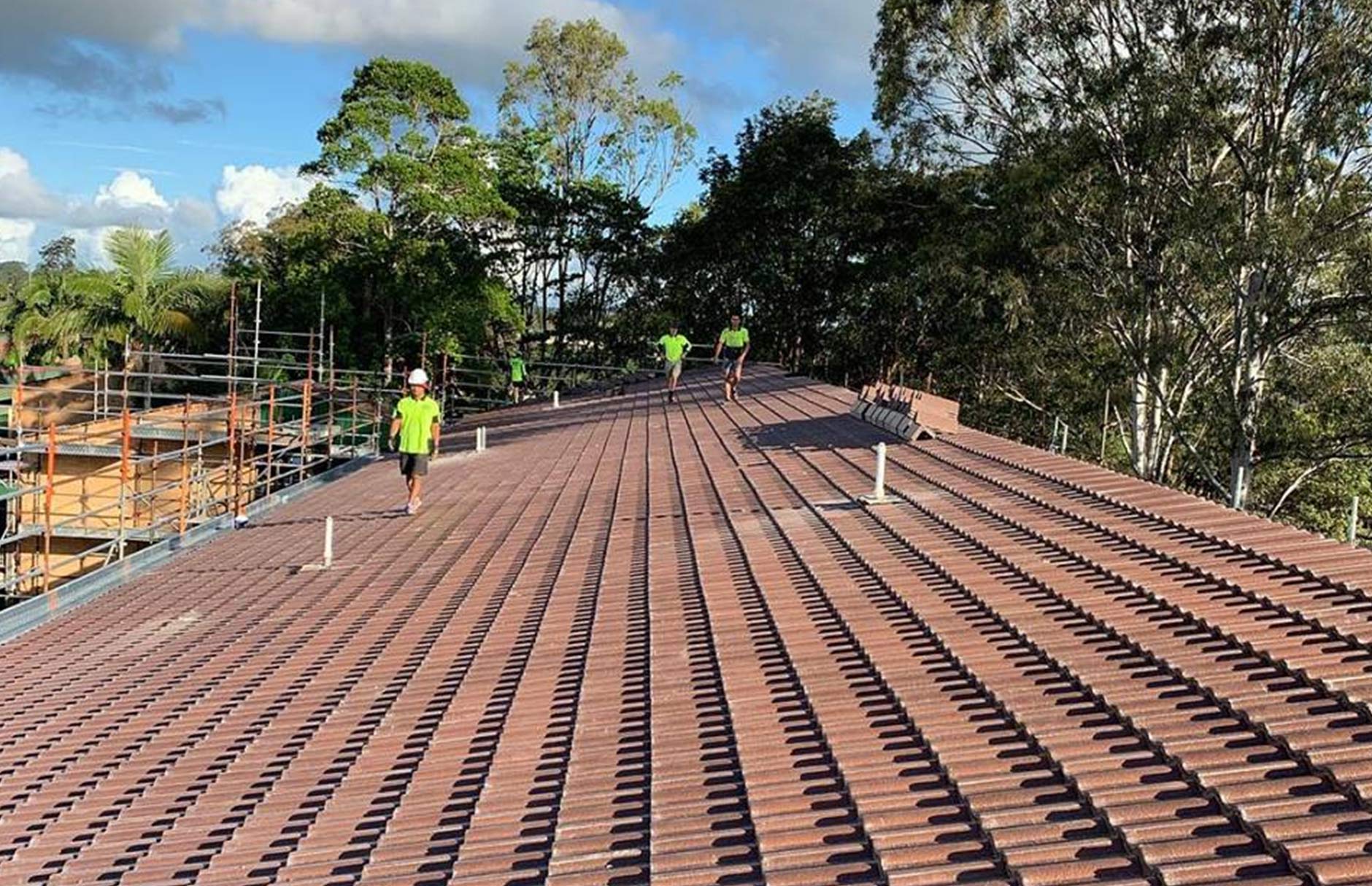 roof re-tilers Gold Coast