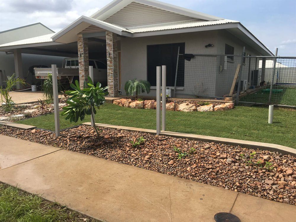 Front Yard Landscaping for Your Home — Green Vision NT in Virginia, NT