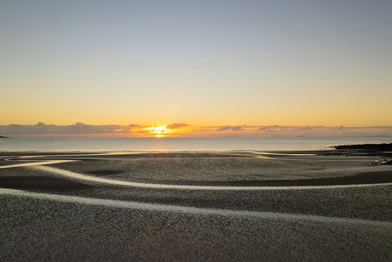 Spectacular Beach Sunset Scenery - Premier Landscaping in Brinkin