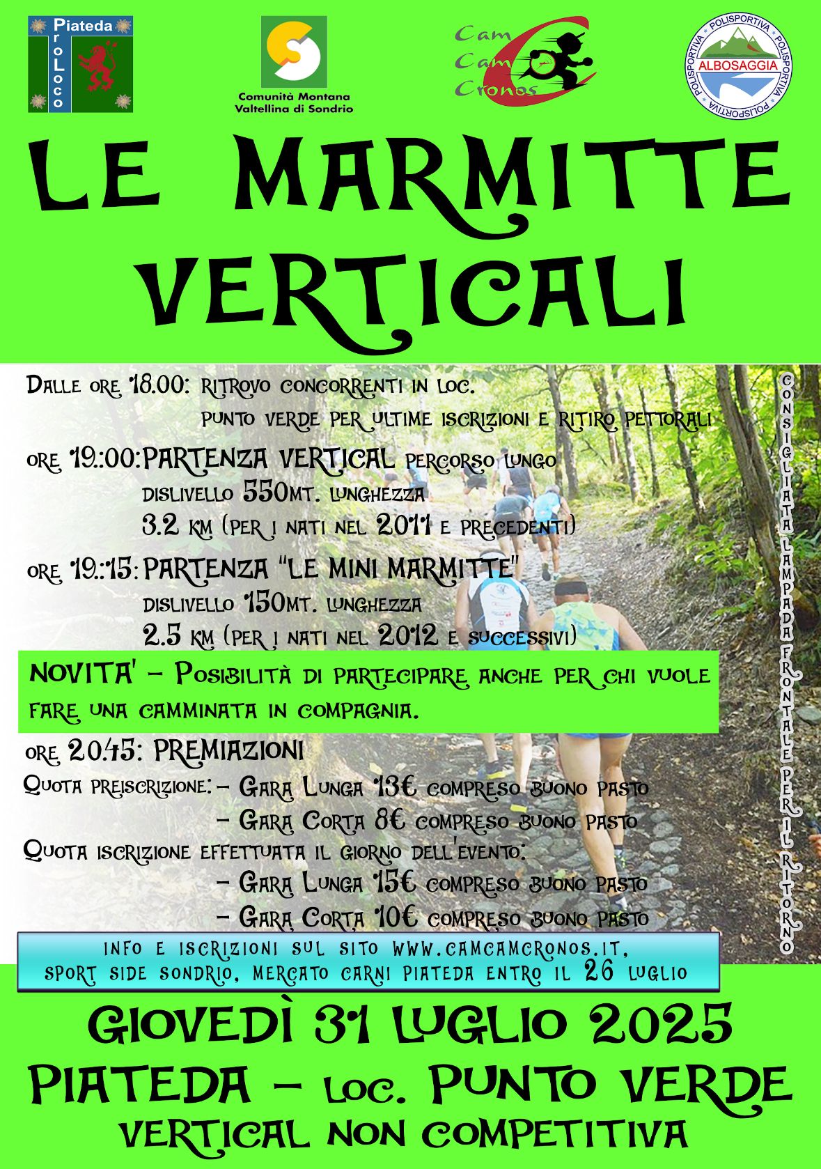 Le Marmitte Verticali