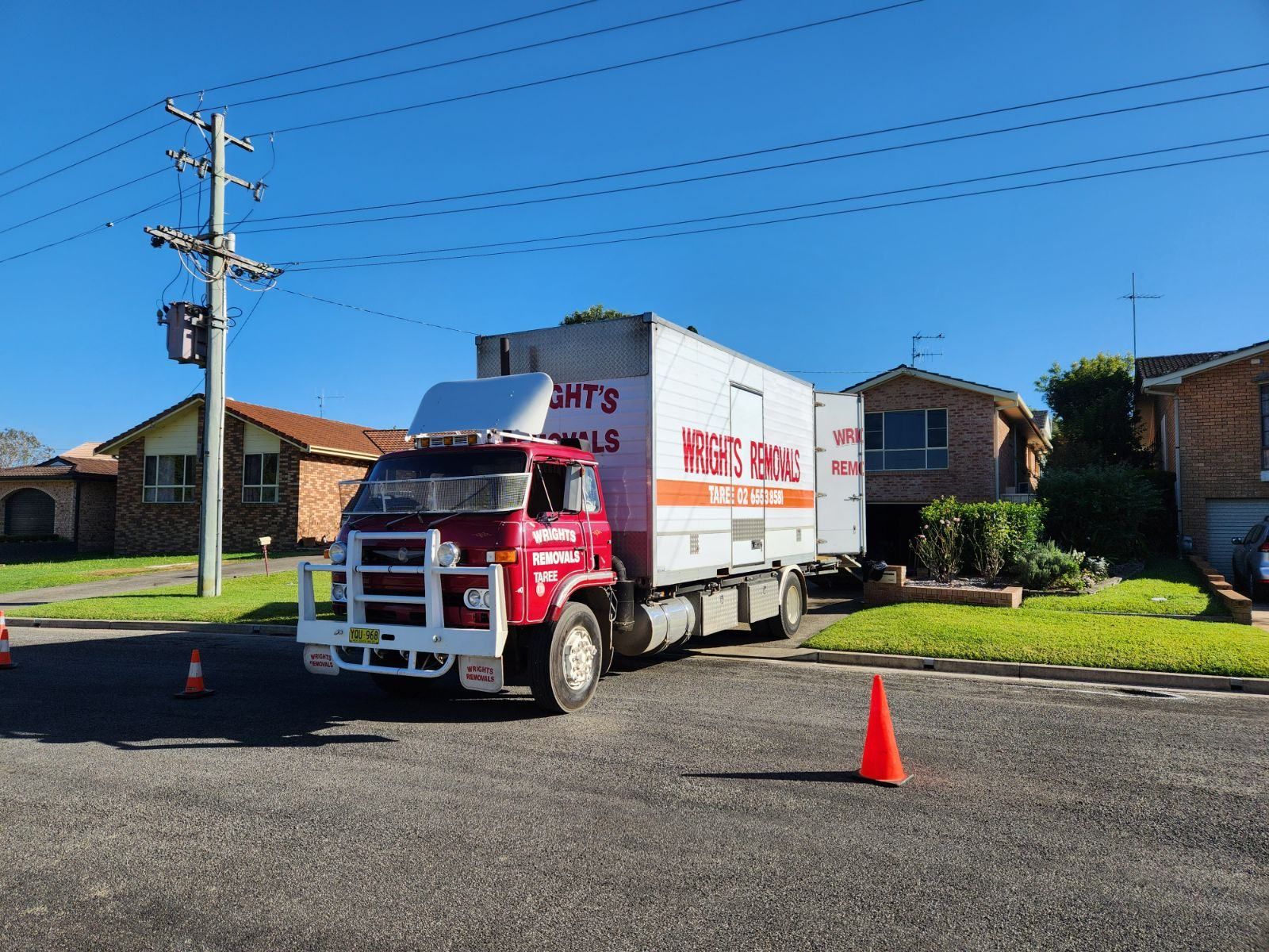 wrights removal and storage big truck
