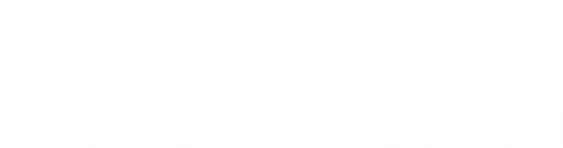 White background with very subtle, faint lines.