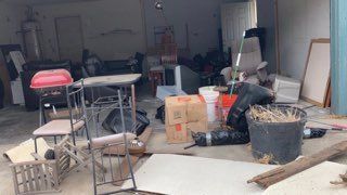 Before Items Removal — Livermore, CA — Great White Junk Removal Livermore