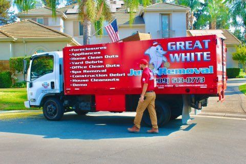 Great White On Residential Service  — Livermore, CA — Great White Junk Removal Livermore