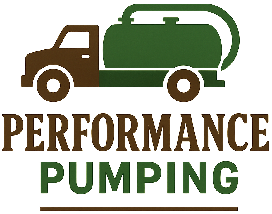 Logo for Lani's Plumbing: Dragon over blue water ring, with text 