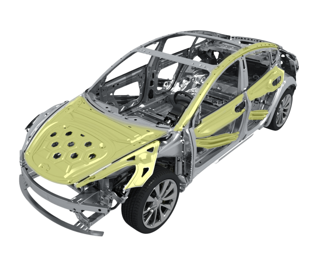 Tesla car dent removal Cranberry Township