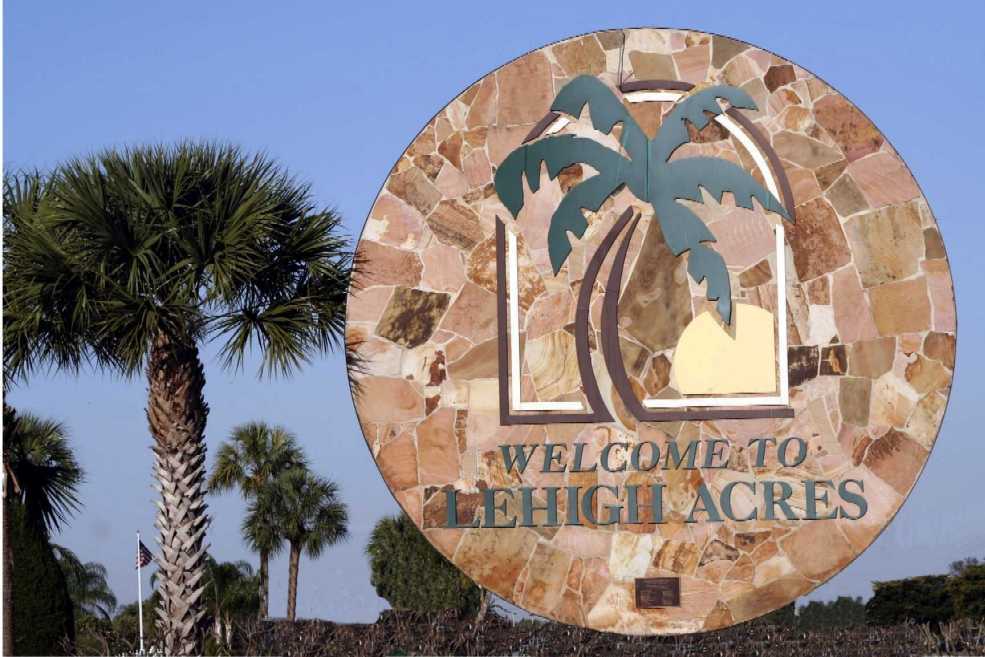 Welcome signage — Fort Myers, FL — Berkshire Bay Contractors Inc.