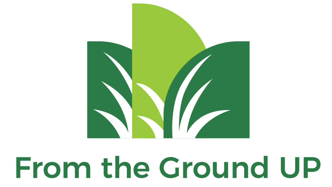 From the Ground Up Lawn Care Logo