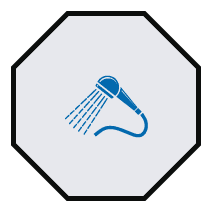 hand shower icon