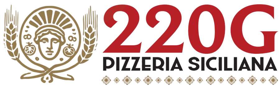 Logo Pizzeria 220 G pizzeria siciliana