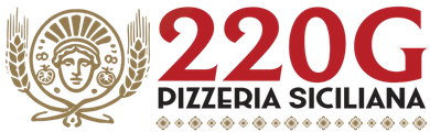 Logo Pizzeria 220 G pizzeria siciliana