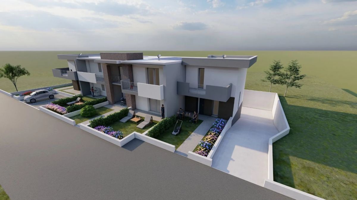 Villette con giardino