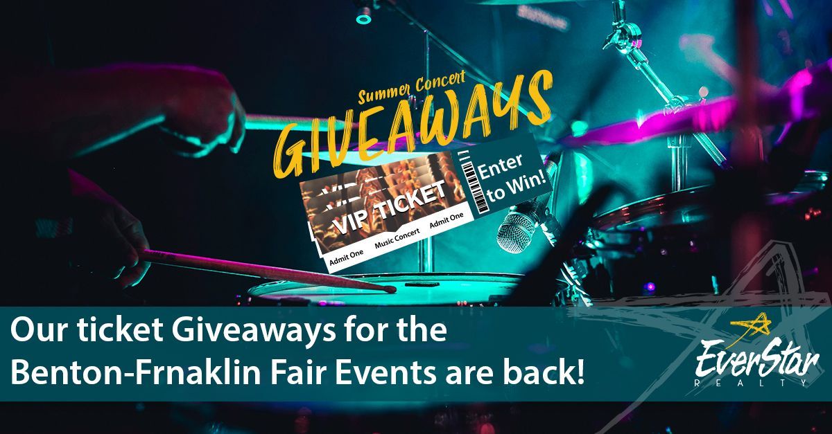 Graphic announcing our summer ticket giveaways, link to enter.