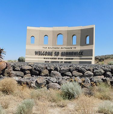 welcome to kennewick sign