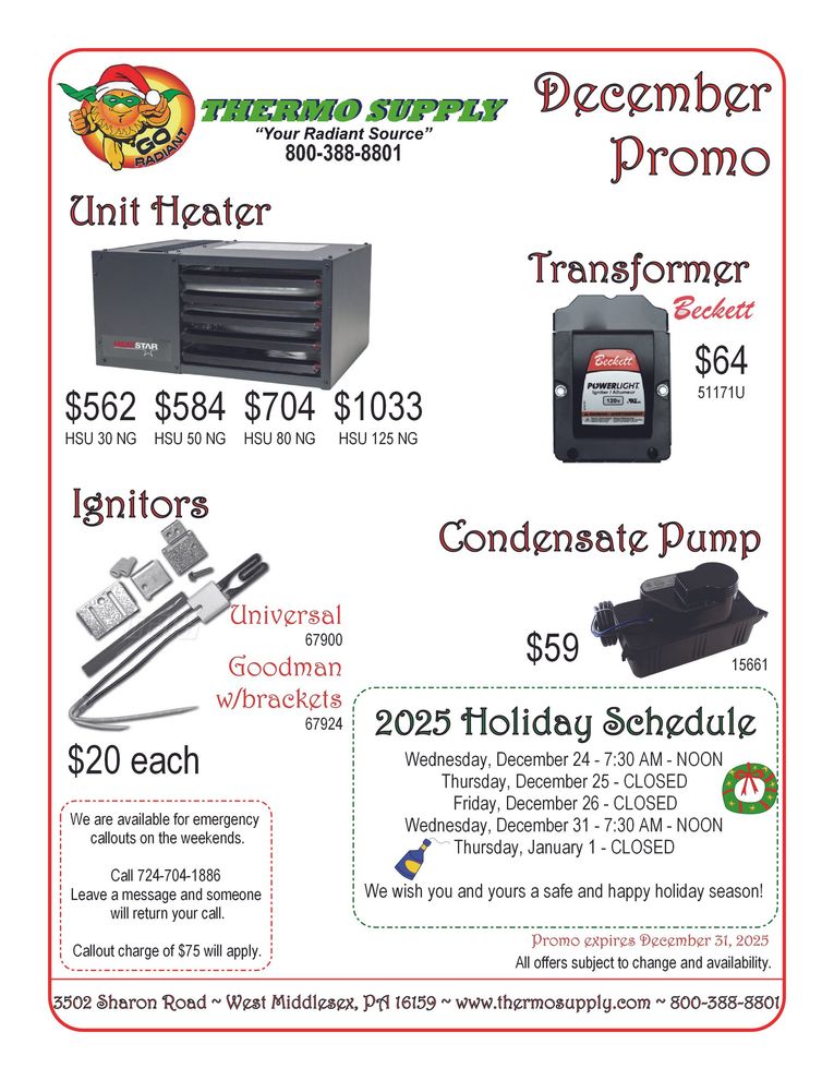 August 2025 Promo December 2025 Promo