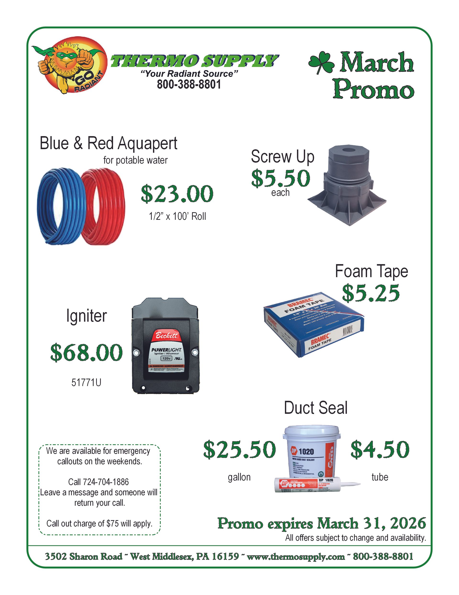 March 2026 Promo March 2026 Promo