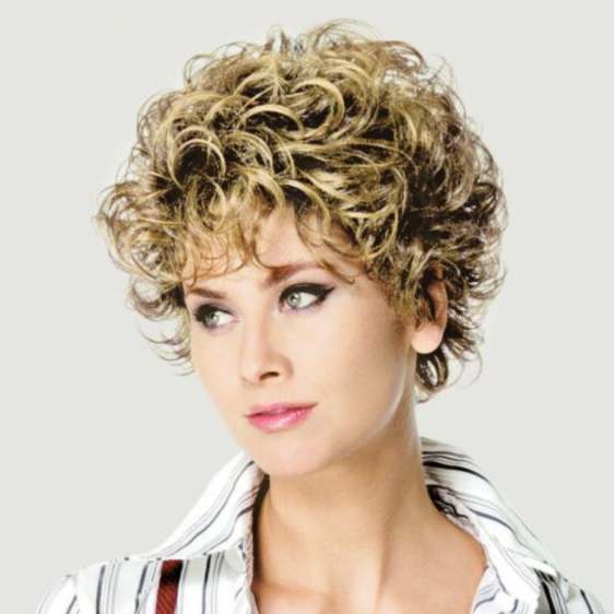 short curly Synthetic Wigs