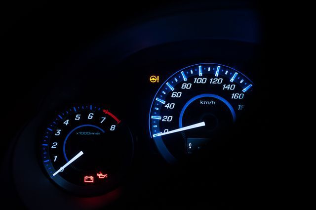 Car Battery light on the dashboard