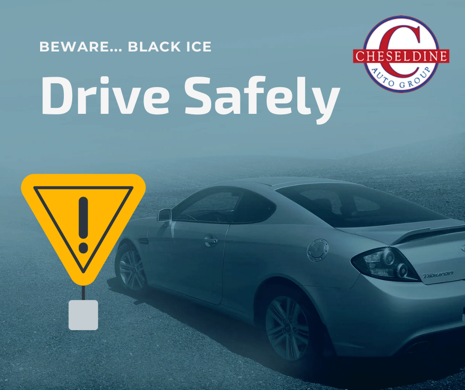 drive safely on black ice