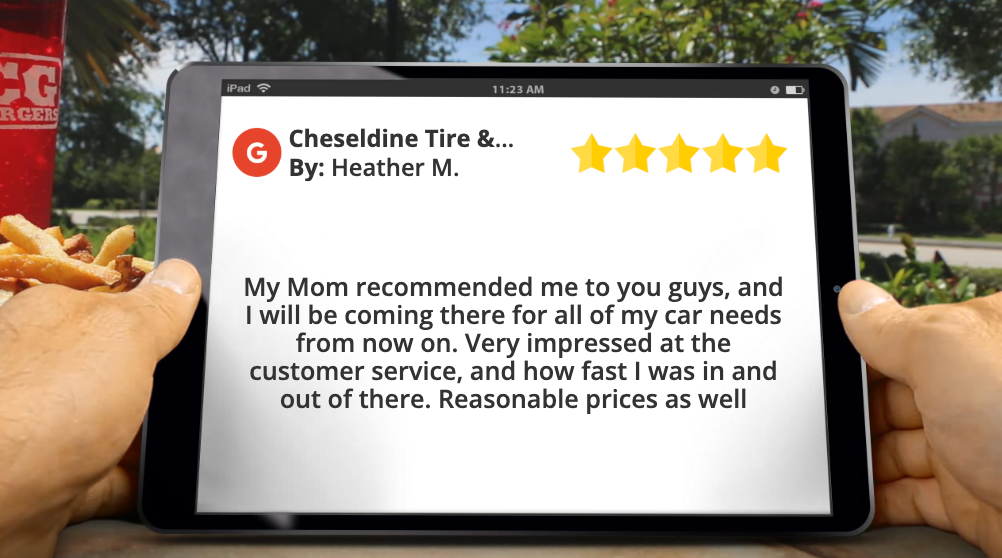 My Mom recommended me to you guys, and I will be coming there for all of my car needs from now on. 