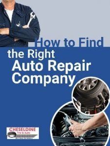 list to choose the right auto repair company checklist
